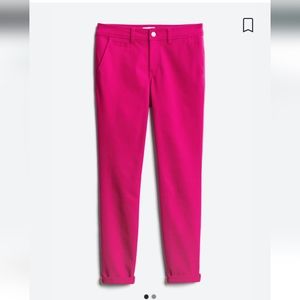 Rosabel Mid Rise Skinny Cuffed Pant